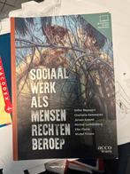 Sociaal werk als mensenrechtenberoep, Boeken, Ophalen of Verzenden, Zo goed als nieuw, Hogeschool