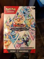 Boosterbundle Karmesin & Purpur – Prismatische Entwicklungen, Hobby en Vrije tijd, Verzamelkaartspellen | Pokémon, Ophalen of Verzenden