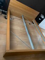 Bed Ikea van 1.60, Huis en Inrichting, Ophalen, Gebruikt, Beige, Tweepersoons