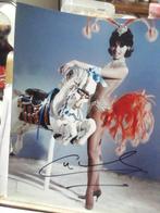 Claudia Cardinale met originele handtekening, Verzamelen, Muziek, Artiesten en Beroemdheden, Ophalen of Verzenden