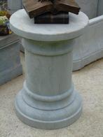 ronde basis in blauwe steen gesneden in de massa, Arduin, Tuin en Terras, Ophalen, Nieuw, Steen, Overige typen