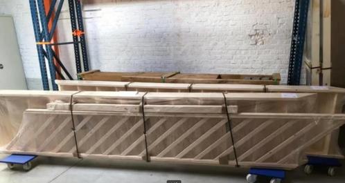 schowroommodel rechte trap hout, Doe-het-zelf en Bouw, Ladders en Trappen, Gebruikt, Trap, Ophalen