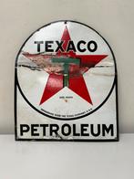 TEXACO Petroleum emaille bordje, Ophalen of Verzenden
