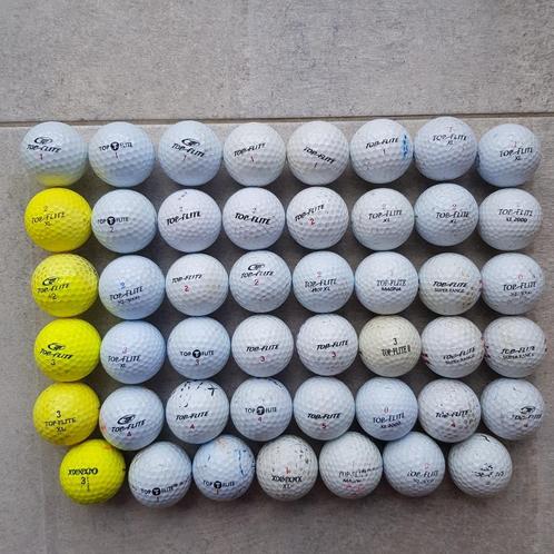 Top Flite gebruikte golfballen (53), Sport en Fitness, Golf, Gebruikt, Bal(len), Ophalen of Verzenden