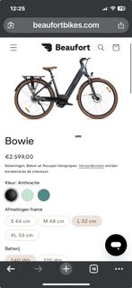 Elecktische fiets slechts 1500 km Beaufort Bowie, Fietsen en Brommers, Elektrische fietsen, Zo goed als nieuw, 51 tot 55 cm, 50 km per accu of meer
