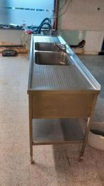 Inox wastafel, Ophalen