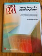 Disney Songs for clarinet quarter - arr Roland Kernen, Muziek en Instrumenten, Ophalen, Zo goed als nieuw, Klarinet