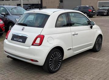 Fiat // 500, Auto's, Fiat, Voorwielaandrijving, Leder en Stof, Wit, Handgeschakeld