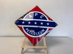 APC Petroleum emaille bordje, Antiek en Kunst, Ophalen of Verzenden