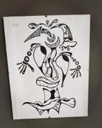 „Portret van de vrouw van de kunstenaar”, Antiek en Kunst, Ophalen of Verzenden