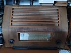 oude radio in houten kast, Audio, Tv en Foto, Radio's, Ophalen, Radio