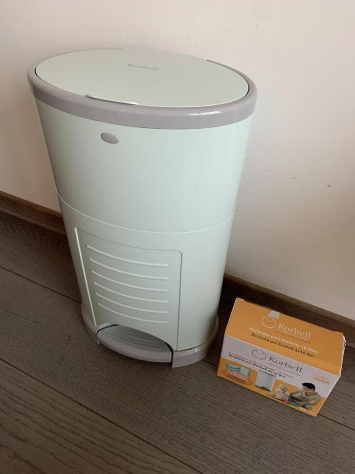 Poubelle à langes KORBELL, Enfants & Bébés, Bains & Soins, Comme neuf, Poubelle à couches, Autres marques, Enlèvement