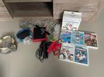 Wii mini, Games en Spelcomputers, Spelcomputers | Nintendo Wii, Ophalen, Gebruikt, Met 2 controllers, Met games