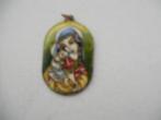 Pendentif vierge en émaux sur cuivre, Ophalen, Nieuw