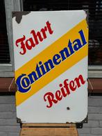 Continental emaille reclamebord, Ophalen