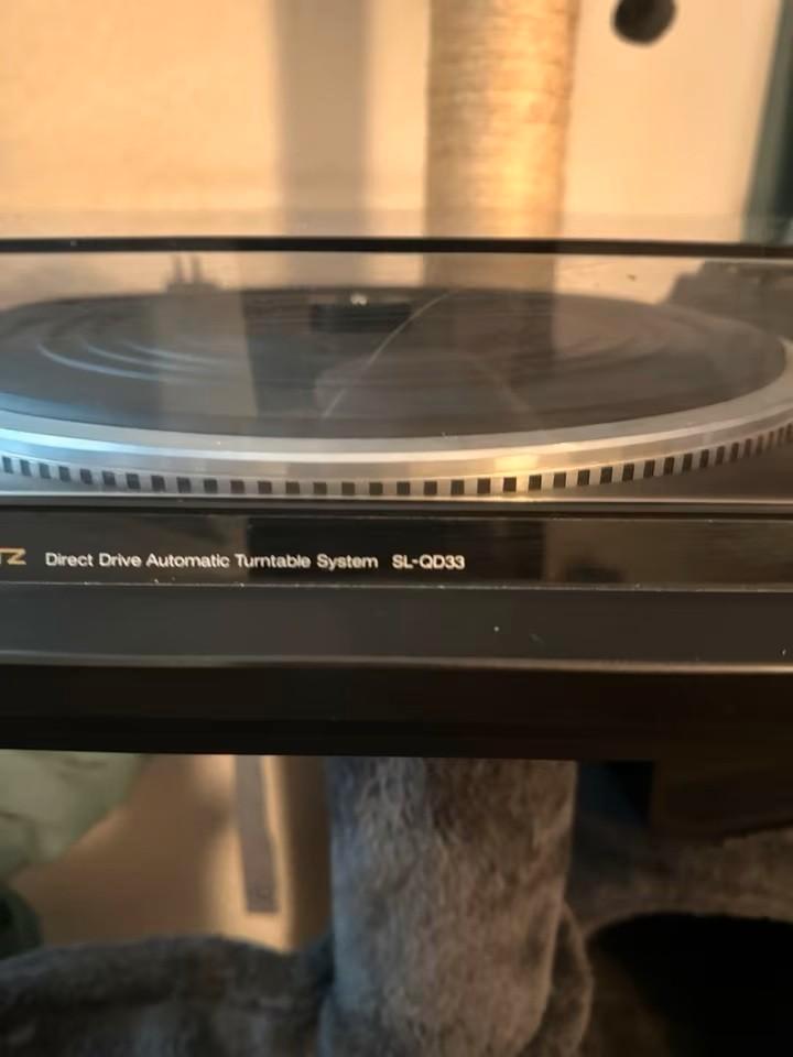 Technics SL-QD33 Quartz, Audio, Tv en Foto, Platenspelers, Gebruikt, Platenspeler, Technics, Automatisch, Ophalen