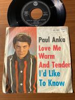 Paul Anka – Love Me Warm And Tender, Cd's en Dvd's, Ophalen of Verzenden, 7 inch, Single