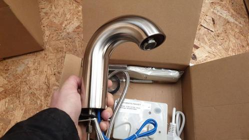 Inox badkamer kraan met sensor en mitigeur. ANTI CORONA., Doe-het-zelf en Bouw, Sanitair, Nieuw, Kraan, Inox, Ophalen of Verzenden