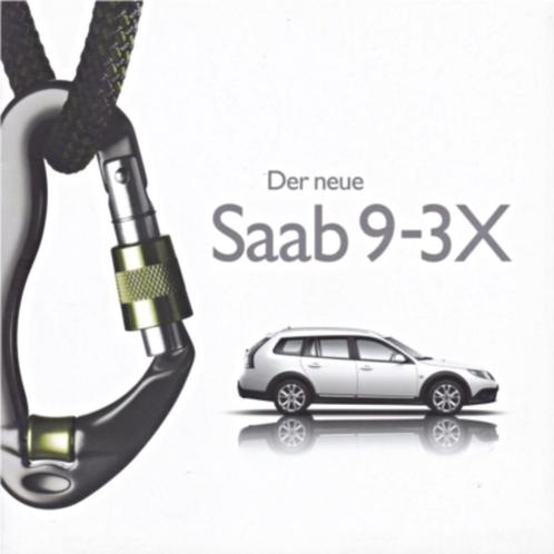 Brochure Saab 9-3X 01-2009 DUITSLAND, Livres, Autos | Brochures & Magazines, Neuf, Autres marques, Enlèvement ou Envoi