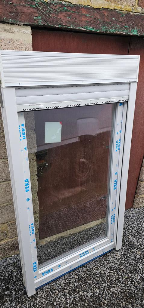 Raam PVC, Doe-het-zelf en Bouw, Raamkozijnen en Schuifdeuren, Nieuw, Raamkozijn, Kunststof, 150 tot 225 cm, 75 tot 150 cm, Inclusief glas