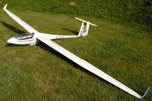 Planeur ASH26 - volledig glasvezel - Ongeveer: 6 meter, Hobby en Vrije tijd, Modelbouw | Radiografisch | Vliegtuigen, Zo goed als nieuw