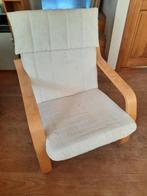 Ikea relax stoel in goede staat, Huis en Inrichting, Gebruikt, Scandinavisch, Wit, Hout