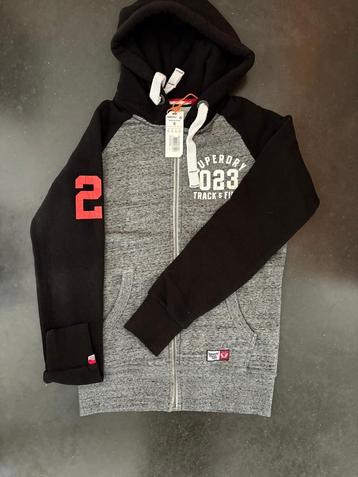 sweater - hoodie - Supderdry - maat S (nieuw) beschikbaar voor biedingen