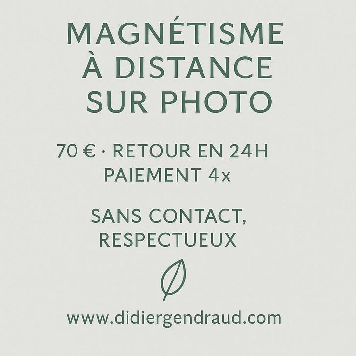 Magnétisme à distance sur photo – Humains & Animaux, Diensten en Vakmensen, Alternatieve geneeskunde en Spiritualiteit, Magnetisering