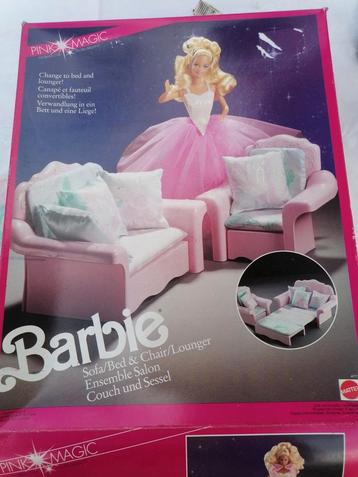 Barbie sofa vintage  beschikbaar voor biedingen