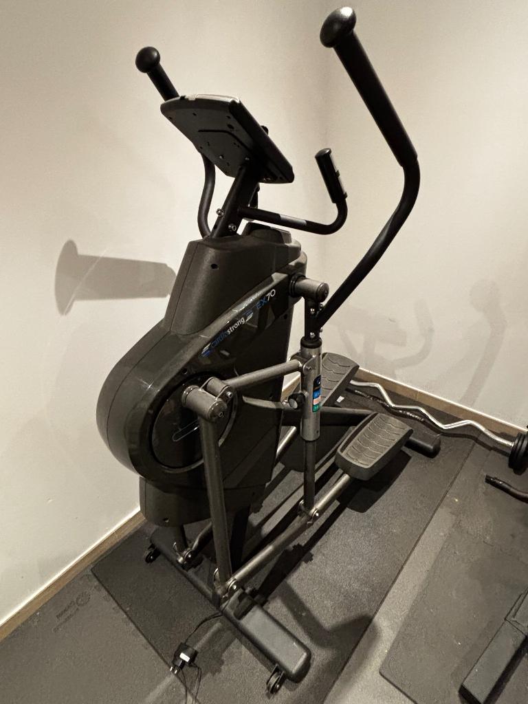 Vélo elliptique Cardiostrong EX70+ tapis., Enlèvement ou Envoi, Jambes, Comme neuf, Métal
