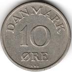 Danemark : 10 Ore 1954 KM#841.1 Ref 14520, Enlèvement ou Envoi, Monnaie en vrac, Autres pays