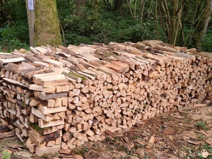 Bois de chauffage sec   (Sans acompte!), Tuin en Terras, Brandhout, Ophalen