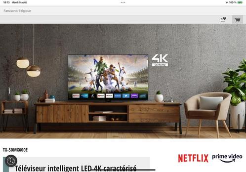 Panasonic TX-50MX600E garantie valable jusque juillet 2026, Audio, Tv en Foto, Televisies, LCD, 100 cm of meer, Panasonic, Smart TV