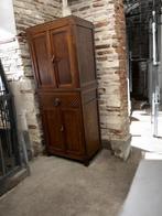 Vintage halfhoog kastje  / leggerkast met art deco details, Antiek en Kunst, Ophalen of Verzenden