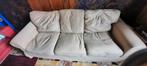 Ikeazetel Ektorp met beige, uitwasbare stof, Huis en Inrichting, Ophalen, Gebruikt, Driepersoons, Stof