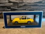 1:18 Norev Porsche 911 E Targa 1969 geel, Nieuw, Auto, Norev, Verzenden