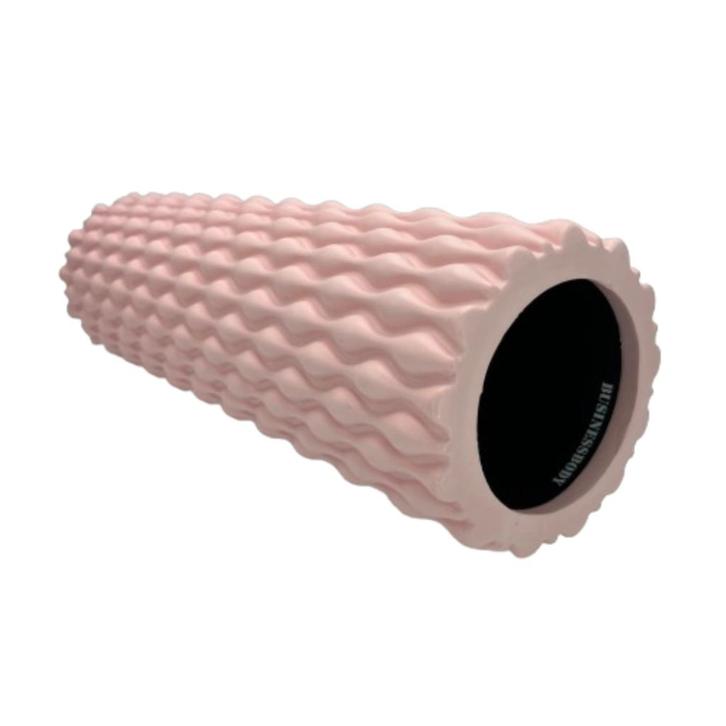 Foamroller Zachtroze, Sport en Fitness, Fitnessmaterialen, Nieuw, Foamroller, Armen, Benen, Borst, Buik, Rug, Ophalen of Verzenden