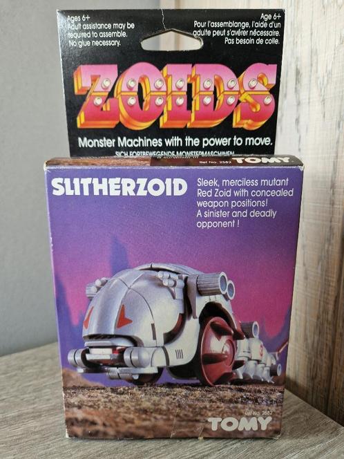 Zoids Slitherzoid 2582 Tomy Vintage 1984, Enfants & Bébés, Jouets | Figurines, Comme neuf, Enlèvement ou Envoi