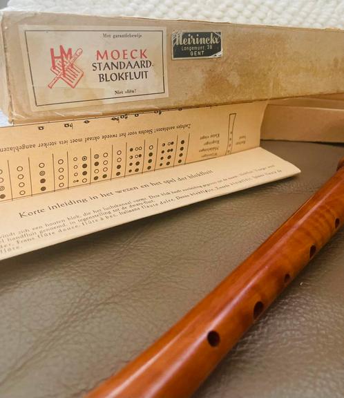 Vintage Moeck Standaard blokfluit met originele doos, Muziek en Instrumenten, Blaasinstrumenten | Blokfluiten, Gebruikt, Overige typen