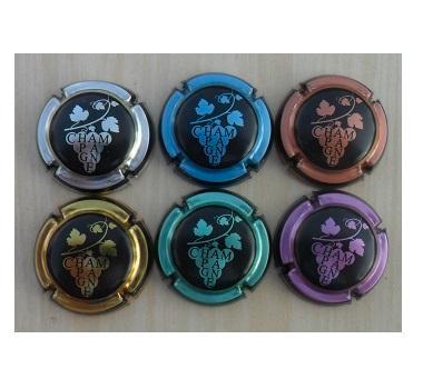 Champagne capsules - Generieken - Grappe (G 1183), Collections, Collections complètes & Collections, Envoi