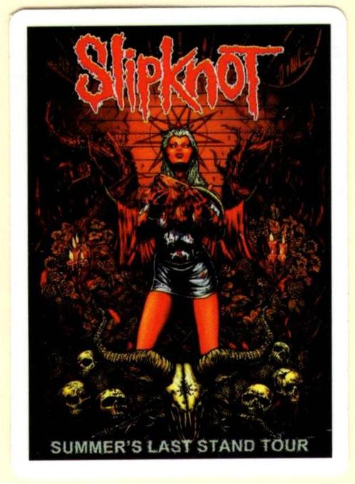 Slipknot Last Stand Tour sticker #5, Collections, Musique, Artistes & Célébrités, Neuf, Envoi