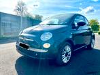 Fiat 500 essence 69ch 90000km, 5 places, Noir, Cuir et Tissu, Achat