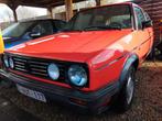 Golf 2 GTD 1986 petits carreaux., Autos, Rouge, Boîte manuelle, Tissu, 4 cylindres