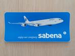 Autocollant Sabena #022B Airbus A340 profitez de notre entre, Enlèvement ou Envoi, Neuf