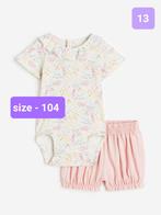 Body avec short, Enfants & Bébés, Vêtements enfant | Taille 104, Neuf, Enlèvement ou Envoi, Ensemble, H&m