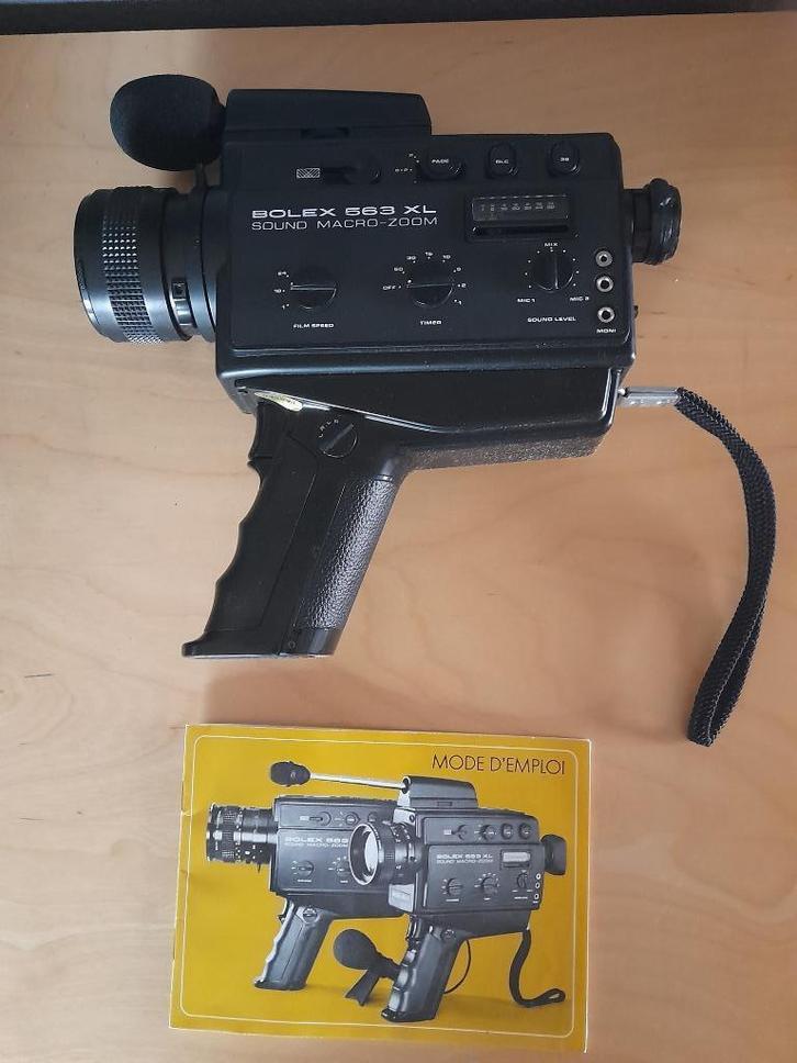 CAMERA et PROJECTEUR SUPER 8 BOLEX, Verzamelen, Foto-apparatuur en Filmapparatuur, Overige typen, 1980 tot heden, Ophalen