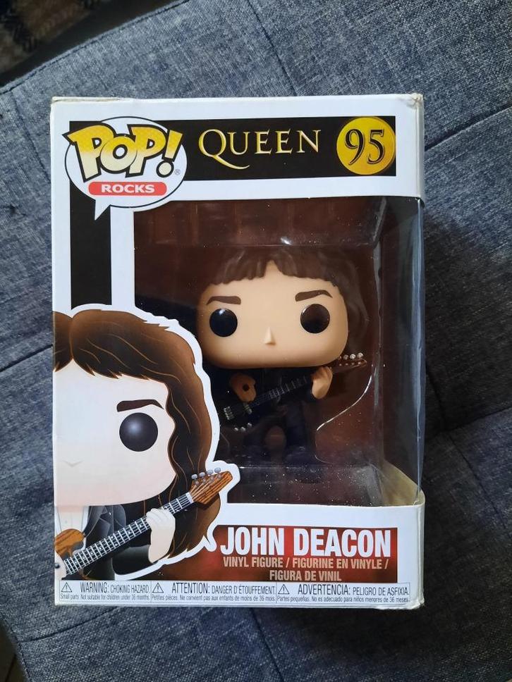 Funko Pop! John Deacon (Queen) 95, Verzamelen, Poppetjes en Figuurtjes, Gebruikt, Ophalen
