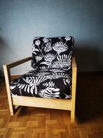 Vintage Ikea Lillberg fauteuil en schommelstoel, Huis en Inrichting, Gebruikt, Ophalen