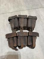 Wo1 Duitse set van 2 patroontassen, Verzamelen, Ophalen of Verzenden