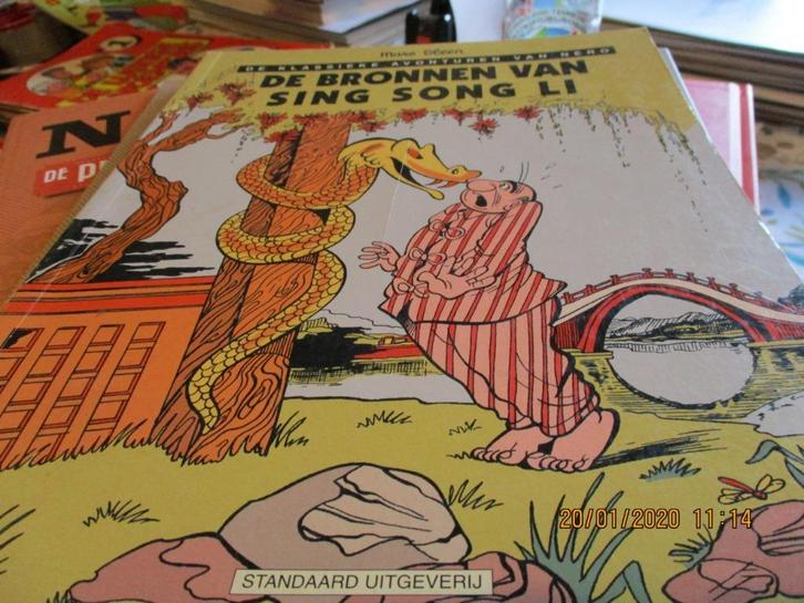Nero klassieke strips gele cover, Boeken, Stripverhalen, Gelezen, Meerdere stripboeken, Ophalen of Verzenden
